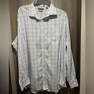 Ralph Lauren button front lightweight dress shirt